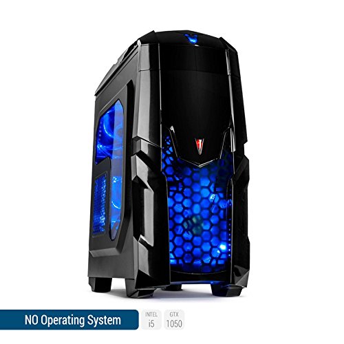 Sedatech - Gaming PC Advanced Intel i5-7500 4x3.40GHz, Geforce GTX1050 2048Mb, 8GB RAM, 1000GB HDD, 120GB SSD, USB 3.0, Wlan, 80+ Netzteil, ohne OS - Home, Office, Family, Gaming PC, PC Gamer, Multimedia, Desktop PC, Computer, Rechner