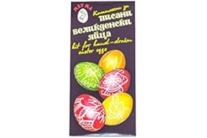METMA Set of Pen & Wax for Decorating Hand Drawn Beautiful Art Easter Eggs - Kit of drawing pen, bee wax and instruction