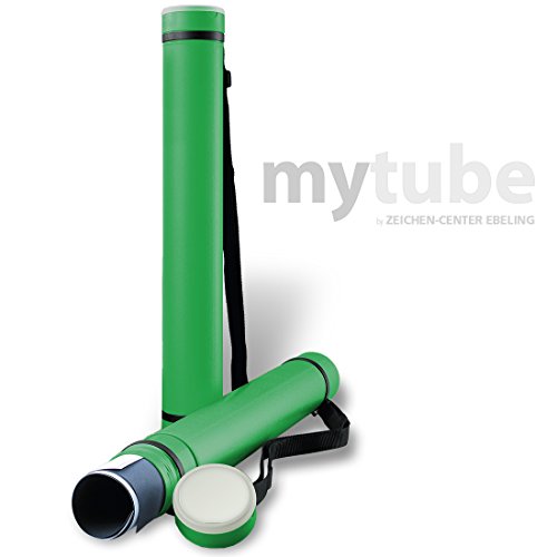 ZEICHEN-CENTER EBELING - ZR66003 Zeichenköcher "myTube" 650-1020mm ø80 - Grün