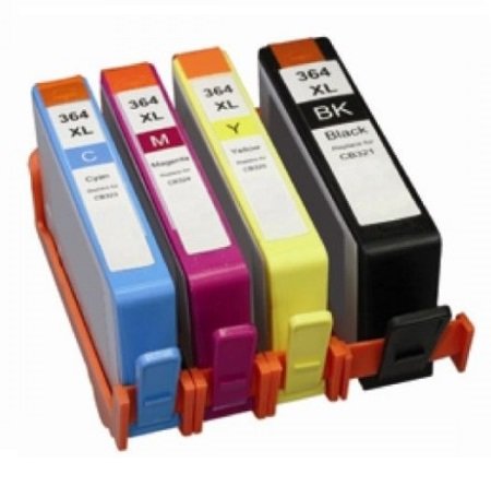 Book's Cover ofPrestige Cartridge HP 364XL Pack de 4 Cartouches dencre compatible avec Imprimante HP DeskjetOfficejetPhotosmart Séries NoirCyanMagentaJaune