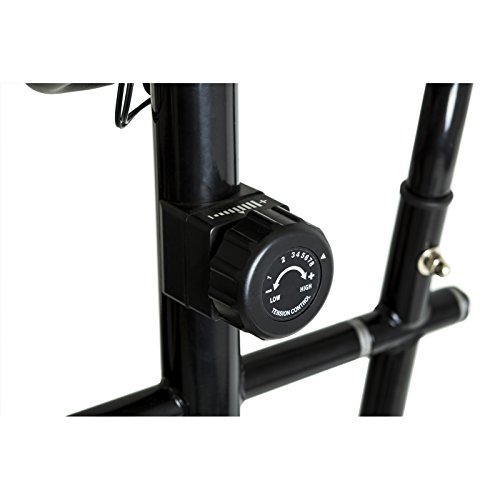 Fitkraft SLIMLINE Crosstrainer Ellipsentrainer mit Computer und Pulsmessung Schwarz Neue Modellnummer: FTKTORBMASL_Schwarz-grün_M - 7