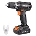 Produktbild Akkuschrauber, 18V Tacklife PCD06C Akku Bohrschrauber mit 2 Geschwindigkeiten, 10mm Ganzmetall-Bohrerfutter, Max. Drehmoment 30 Nm, 19+1 Drehmomentstufen mit LED-Licht, Kompakte Batterie