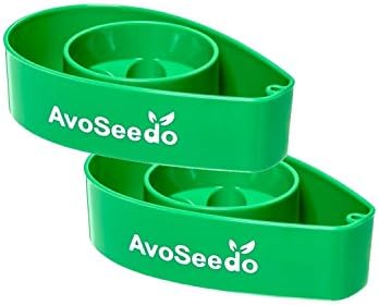 AvoSeedo Bowl, Perfect Avocado Tree Growing Kit for Every Avocado Lover โ Green, 2-Pack