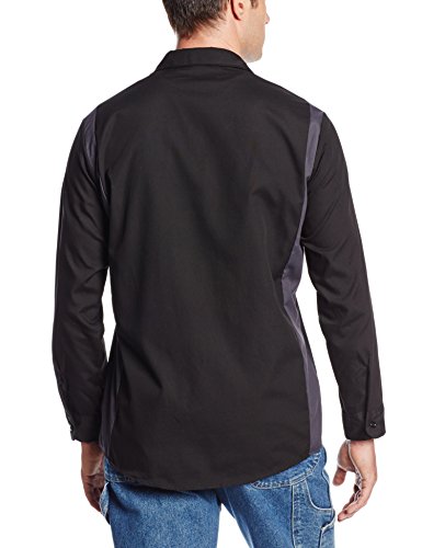 Dickies – – Männer Langarmshirt Bk / Ch 2Tone Dow-Shirt - 2