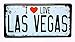 Produktbild MR Vintage Motiv I Love Las Vegas Nummernschild, zur Dekoration von Hauswand, Tienda, Garage, Bar, Pub