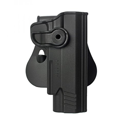 IMI HOLSTER RETENTION TAURUS PT 1911 WITH RAIL SECURITY AIRSOFT MOLDED CQC STYLE