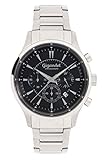 Gigandet Herren-Armbanduhr Sport Chronograph Quarz mit Edelstahlarmband G48-006