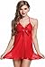 Shararat Sexy Honeymoon Lingerie For Women / Ladies and Girls Nightwear Net Babydoll Dress Sleepwear (RED) RS.299.00