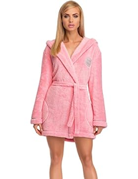 L&L Damen Bademantel Vicky Mini