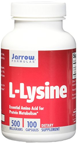 Jarrow Formulas L-Lysine, 500mg - 100 caps - 100 Cápsulas