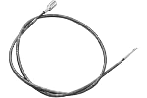 F Fityle Inner Flex Shaft Cable, Grinder Flexible Drill Shaft Parts, Portable Cable Replacement Flexible Core Extension Shaft Wire Attachment, Without Outer Tube