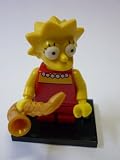 LEGO 71005 - Minifigur Lisa Simpson aus der Sammelfiguren-Serie The Simpsons - Minifiguren Zum Sammeln