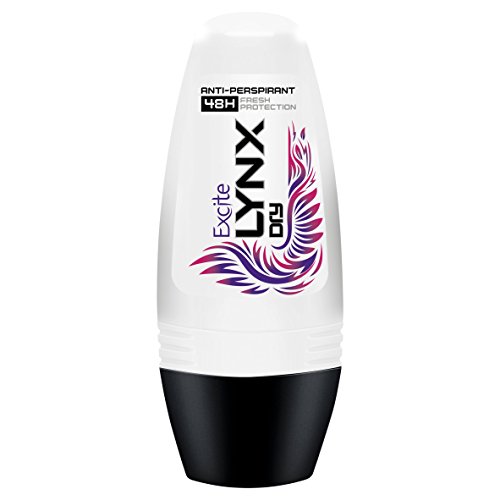 Lynx Dry Excite Roll-On Anti-Perspirant Deodorant 50 ml - Pack of 6