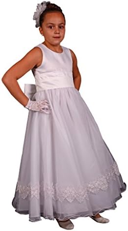 Jessidres Bridesmaid Dress Flower girl Dress Wedding Dress Party Gala Baby Dress Model Tara 6 Years