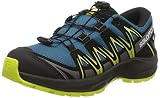 Composición: Sintético Salomon XA Pro 3D CSWP J, Zapatillas de Deporte Unisex Niños, Azul (Lyons Blue/Black/Sulphur Spring), 31 EU