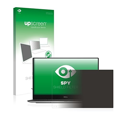 upscreen Spy Shield Filter Blickschutzfilter / Privacy für Dell XPS 13 9360 (Sichtschutz ab 30°, Kratzschutz, abnehmbar)