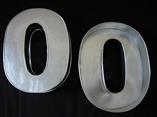 Number Cake Baking Tin - Large 0 - 3" Deep