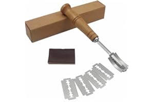 PIQIUQIU Taglierina per Pane Bread Lame, Coltello da Panettiere, Coltello per Segnare con 5 Lame, per Cuocere, Intagliare Modelli di Pane Crudo