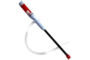 Jbsceen Elektrische Handpumpe, Siphonpumpe, Benzinpumpe, für Flüssigkeiten, Pumpe für verschiedene Flüssigkeiten, für Rasentraktoren,Ohne Batterien