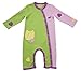Green Nippers Apple Blossom Organic Baby Girl's Baby Grow Apple Rose Heather and Honey 6-9 Months