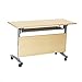 Produktbild Folding table Nan Klapptisch Mobil Home Bett Schreibtisch Lazy Learning Schreibtisch Computer Desk (Größe : 120 * 50 * 75cm)