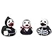 Price comparison product image Lilalu Scary Rubber Duck Bath Time Halloween Trio Toy Collection - Dracula, Skeleton & Grim Reaper