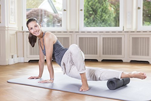 Liebscher & Bracht FAYO Faszienrolle mit Umlaufrille zum Training der Faszien, ideal für Balance- oder Regenerationsübungen, 38 cm - 4