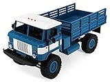  RC GAZ-66 Russischer Militär LKW 1:16 WPL-B24R 4x4 (Blau)