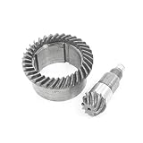 Material: metal; Tamaño de la corona: 50 x 33 x 24 mm / 1.97 "x 1.3" x 0.94 "(Diámetro exterior * Diámetro interno * T)