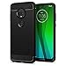 Price comparison product image Spigen [Rugged Armor] Case for Moto G7 / Moto G7 Plus, Original Patent Design Slim Protection Flexible Black TPU Phone Case Cover for Moto G7 Case Moto G7 Plus Case