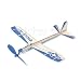 Produktbild matches21 Flieger Gleiter Flugzeug Segler mit Gummimotor 29 cm Bausatz 1 STK. Kinder Werkset Bastelset ab 8 Jahren