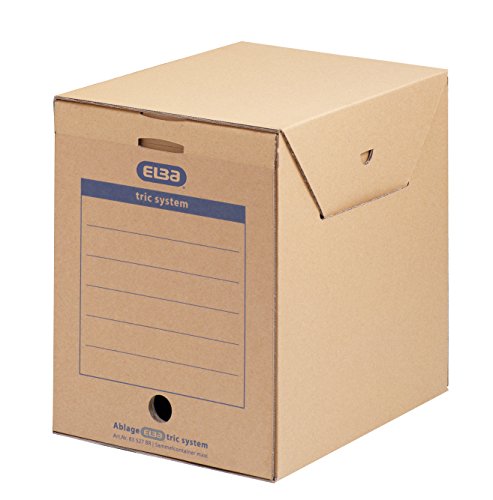 Elba 83527 - Caja de almacenamiento para archivadores y otros papeles 6 unidades color marr n reviews Elba 83527 - Caja de almacenamiento para archivadores y otros papeles 6 unidades color marr n