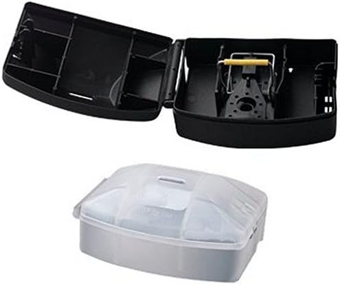 AF Snappa - compact trap mouse box - Black lid/Black base, box of 15