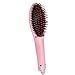 [2016 New Release] Hair Straightening Brush, Merit Hair Straightener With LCD Temperature Control, Straightener Comb With Fast Styling, Detangling Electric Straightener For Short or Long, Black, Thick, Thin, Wavy Hair or Bangs (Pink)