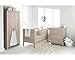 East Coast Fontana Room Set - Cotbed, Dresser with changing unit, Wardrobe