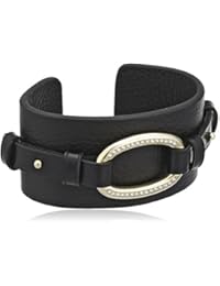 Dyrberg/Kern - Brazalete de bañado en oro con cristal