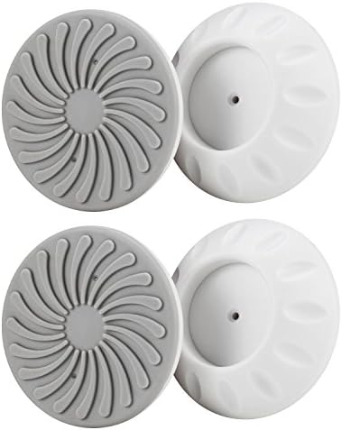 4Pack Wall Cups for Baby Gate, Wall Protection Guard Saver Protects Wall Surface, Door, Wooden Stairs