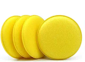 EzClean Foam Applicator Pad, Soft Car Wax Detailing Sponge- 11cm/4.5