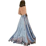 Xmiral Vestido para Fiesta, Espalda Abierta, Cuello V Profunda Traje para...