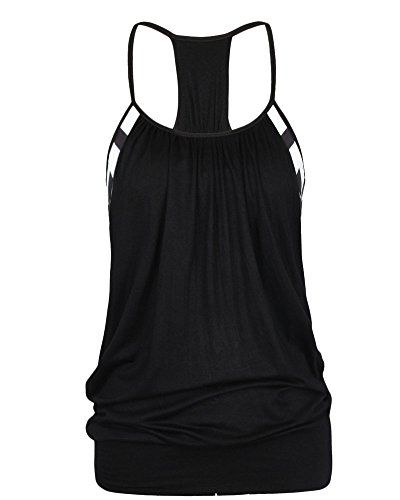 Damen Stoßfest BH Tank Top Fitness Sport-und Weste