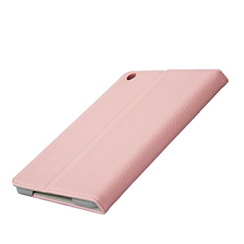 iPad Air Air 2 Hülle MaxiRel 9.7 Zoll Case Hohe Qualität Ultra Slim Superleichte Schutzhülle Lederhülle Rosa Schutzhülle Tasche Smart Case mit Schlaf / Wach und Standfunktion für Apple iPad Air/Air 2 - 4