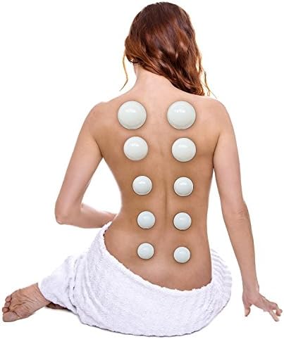 Cocobala Silicone Cups Vacuum Ionic Energy Cupping Therapy Set for Static Cupping Foot Hand Reflexology 12pcs