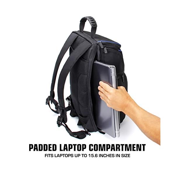 USA GEAR Mochila Completa para Cámara DSLR, Funda Resistente al Agua Compartimento para Portátil y divisores para Meter… - Image 4