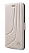 Produktbild Mercedes MEFLBKP7LHLCAGR Bow II Genuine Leder Booktype Schutzhülle für Apple iPhone 8 Plus / 7 Plus Crystal grau