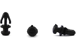 10x Bossmobil Door Panel Clip Compatible with Ford Mondeo Mk1 Ford Mondeo Mk2 Ford Mondeo Mk3 Ford Mondeo Mk4 Door Seal Trim Strips Side Moldings 1042065, 6177377, W7029851042065 W702985