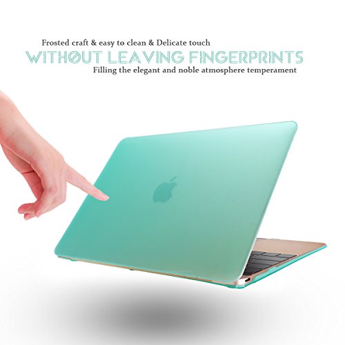 Elegantes und leichtes Cover Ultra Dünn Schutz Hülle Case Cover Schutzabdeckung Hardcase Notebook Hülle Hartschale Etui für Apple Macbook Pro 13.3 Zoll(Modellnummer:A1278/101/700) in grün (Passt nicht für Macbook Pro mit Retina Display) - 3