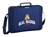 maleta real madrid negra Safta Real Madrid Basket Oficial Maletín protector para ordenador y papeles o libros. Ideal como bolso de mano. 2 años de garantía.