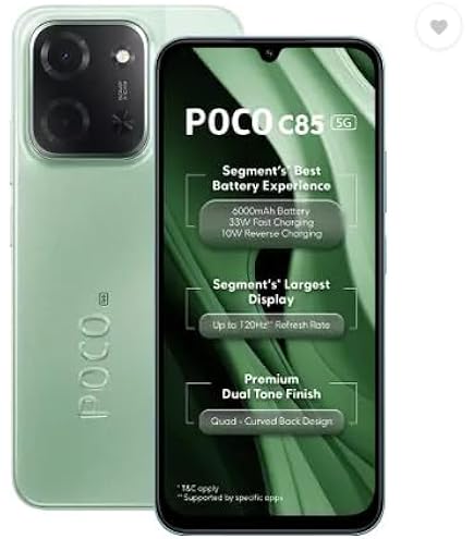 Poco C85 5G Mystic Purple 8GB RAM 128GB ROM : Amazon.in