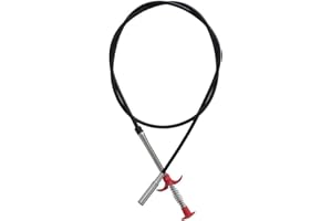 ATB-Foger Garra de agarre flexible para desagües, desagües, fregaderos, inodoros y ranuras para secadora (160 cm)