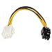 Produktbild Dandeliondeme PCIe-Stromkabel, langlebige Verlängerungskabel, 6-polig PCI-e PCIe Stromkabel für Apple Mac Video C